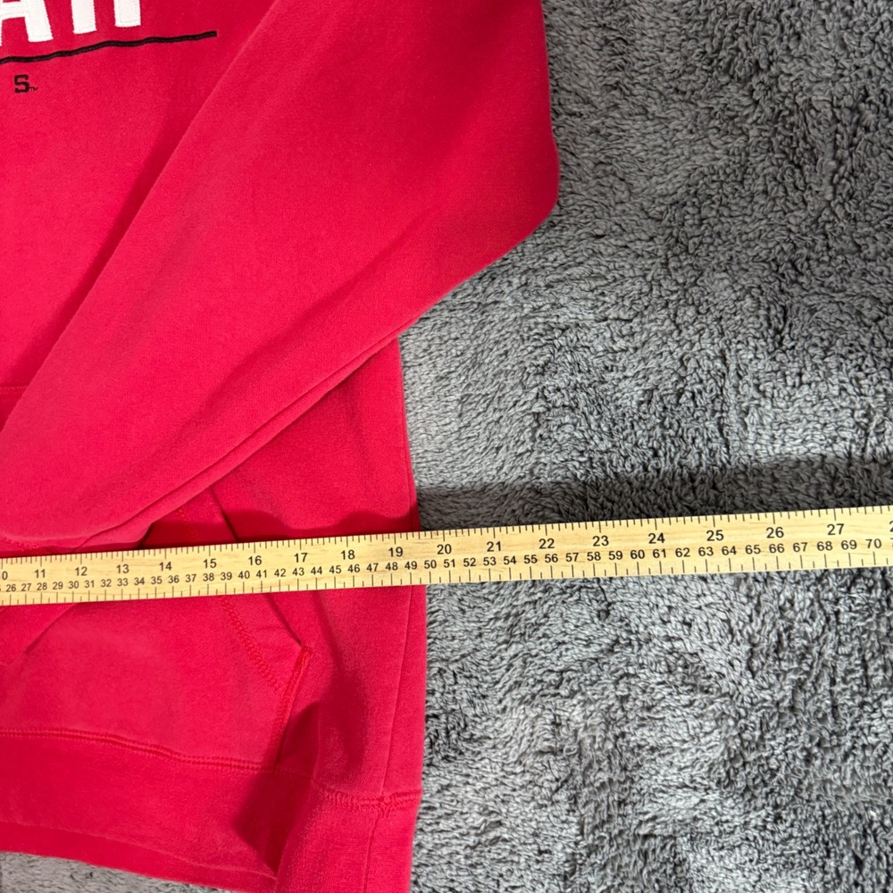 Champion Utah Utes Hoodie Mens Medium Red Collegiate Sweatshirt NCAA Gorpcore - Picture 6 of 7